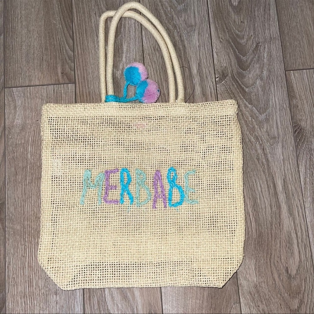 Mermaid Strawlike bag/tote - Picture 9 of 12